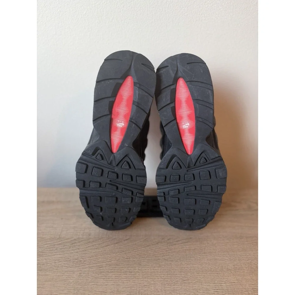 Nike Air‎ Max 95 Solar Red Big Kids Size 4.5 Used No Box